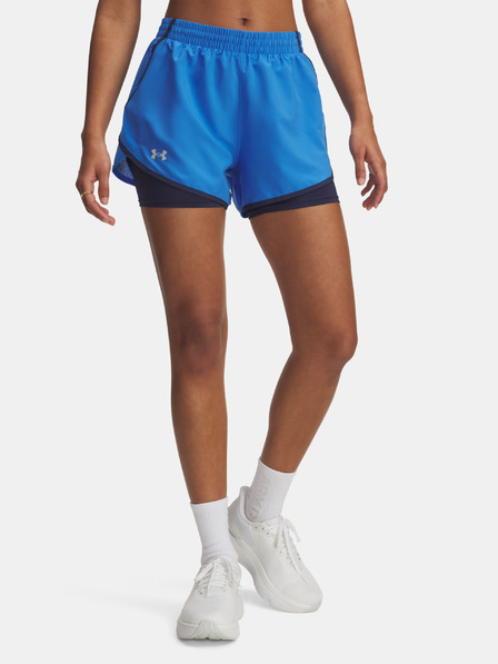 Under Armour Pantaloni scurți de damă Under Armour UA Fly By 2-in-1 Shorts-BLU