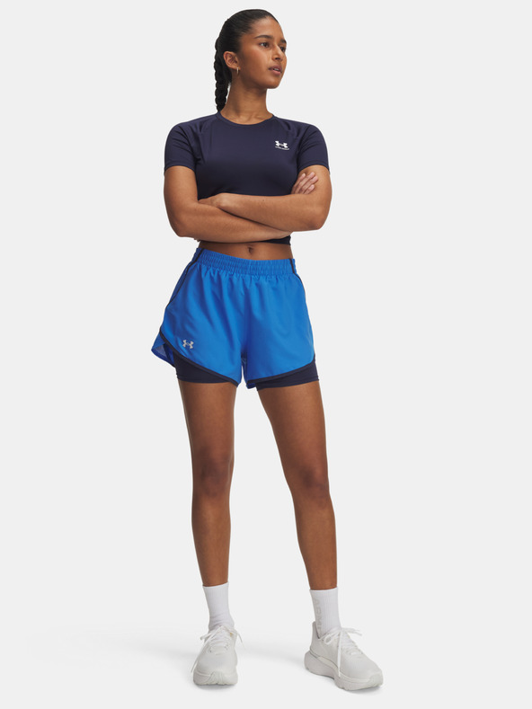 Under Armour Pantaloni scurți de damă Under Armour UA Fly By 2-in-1 Shorts-BLU