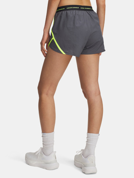 Under Armour Pantaloni scurți de damă Under Armour UA Fly By 3'' Novelty Short-GRY