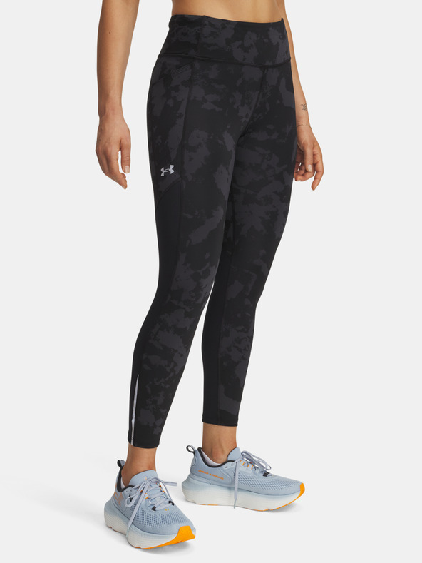 Under Armour Colanți sport Under Armour UA Launch Ankle Print Tights-BLK