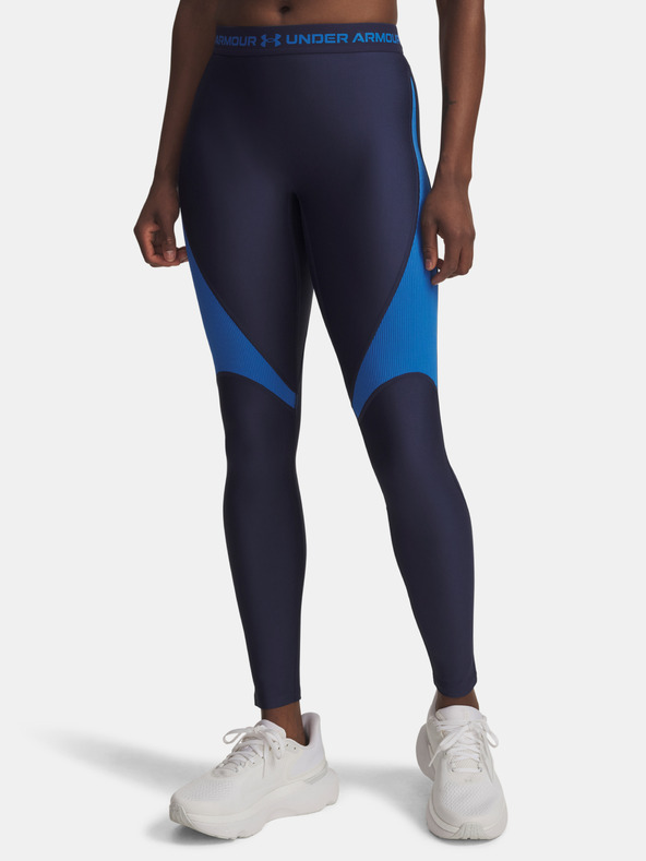 Under Armour Colanți sport Under Armour UA HG Rib Legging-BLU
