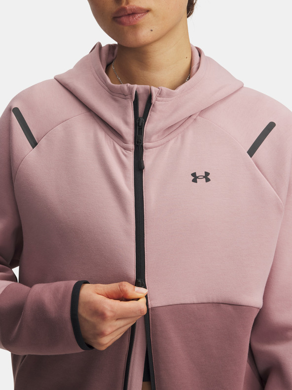 Under Armour Hanorac sport Under Armour Unstoppable Fleece FZ-PNK