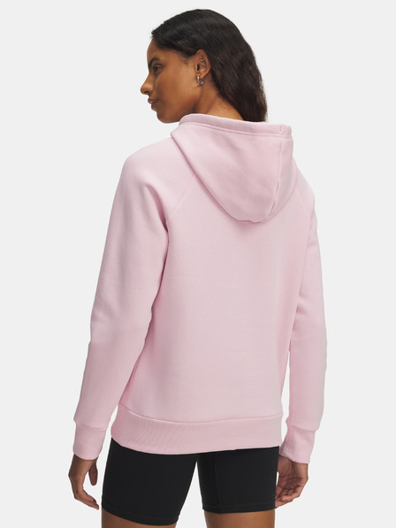 Under Armour Hanorac sport Under Armour UA Rival Flc Shimmer Hdy-PNK