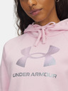 Under Armour Hanorac sport Under Armour UA Rival Flc Shimmer Hdy-PNK