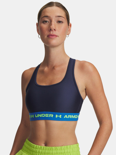 Under Armour Sutien sport Under Armour Crossback Mid Bra-BLU
