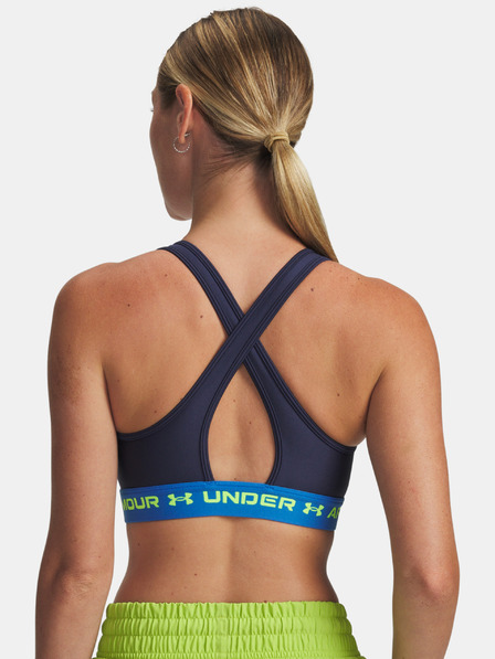Under Armour Sutien sport Under Armour Crossback Mid Bra-BLU