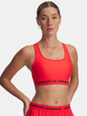 Under Armour Sutien pentru femei Under Armour Crossback Mid Bra-RED
