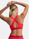 Under Armour Sutien pentru femei Under Armour Crossback Mid Bra-RED