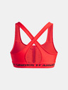 Under Armour Sutien pentru femei Under Armour Crossback Mid Bra-RED