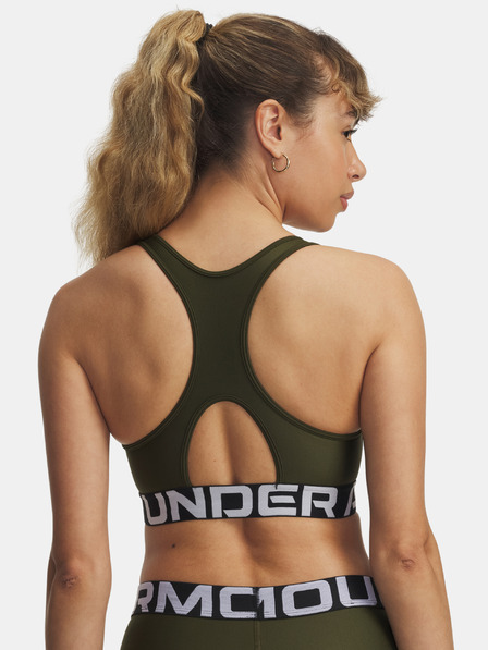 Under Armour Sutien pentru femei Under Armour UA HG Mid Branded-GRN