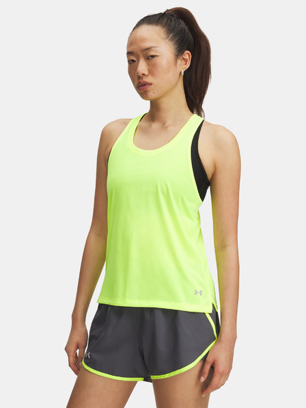 Under Armour Top pentru femei Under Armour UA Launch Singlet-YLW
