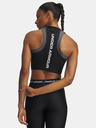 Under Armour Top pentru femei Under Armour UA HG Rib Tank-BLK