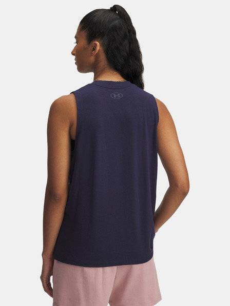 Under Armour Top pentru femei Under Armour UA Varsity Tank-BLU