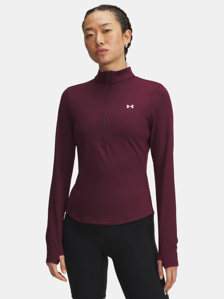 Under Armour Tricou pentru femei Under Armour Motion 1/2 Zip EMEA-RED