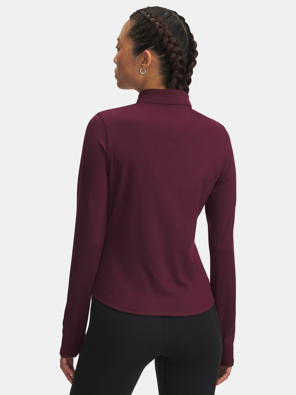 Under Armour Tricou pentru femei Under Armour Motion 1/2 Zip EMEA-RED