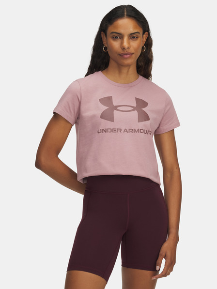 Under Armour Tricou pentru femei Under Armour UA Logo SS-PNK