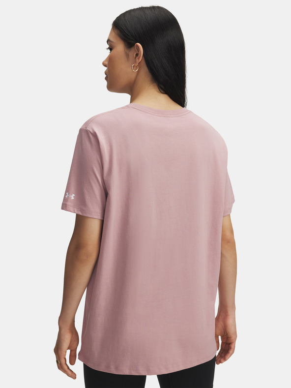 Under Armour Tricou pentru femei Under Armour Rival OS Campus Tee-PNK