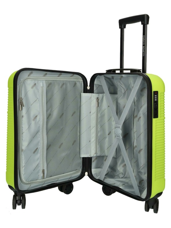 Enrico Benetti Valiză de călătorie Enrico Benetti Louisville 39040-50 Verde verzui