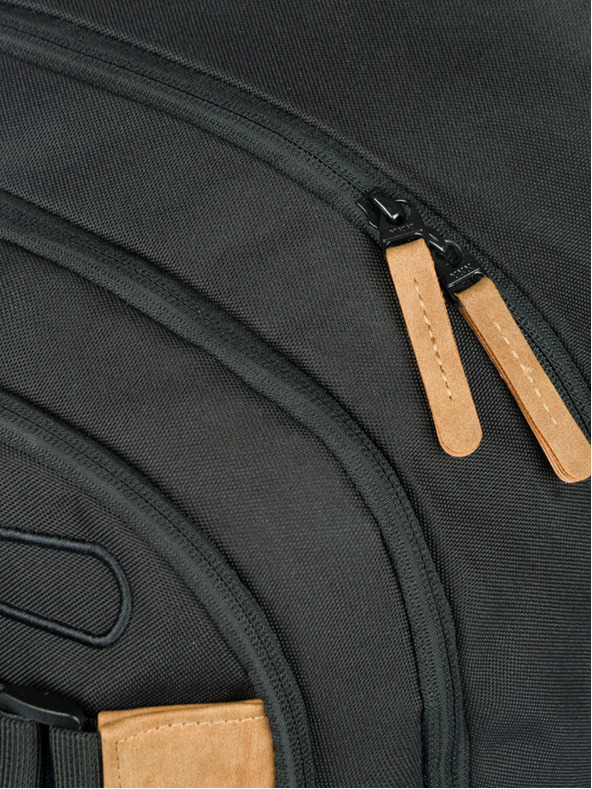 BAAGL  Rucsac școlar gri Baagl Skate Darkness