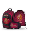 BAAGL  SET BAAGL 3 Skate Harry Potter Hogwarts vișiniu: rucsac, penar, geantă