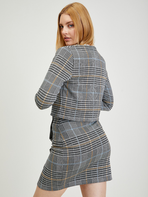 Orsay Jachetă gri de damă în carouri ORSAY