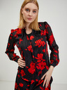 Orsay Bluză cu model floral roșu-negru de damă ORSAY