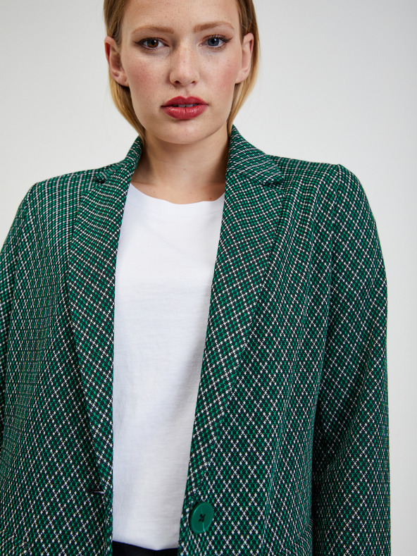 Orsay Sacou de damă cu model verde închis ORSAY