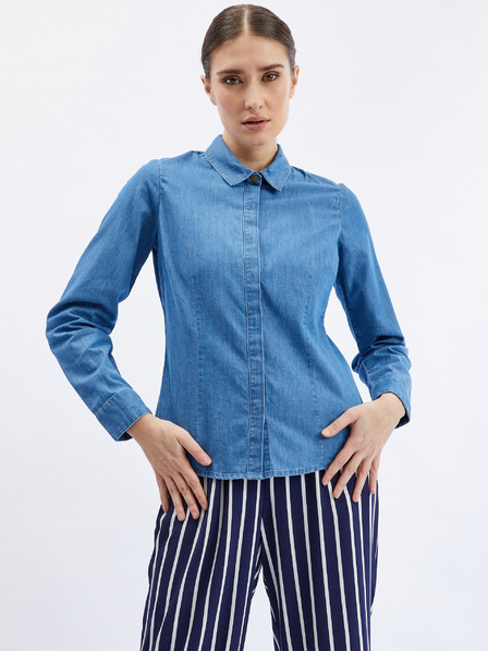 Orsay Cămașă pentru femei denim albastru ORSAY