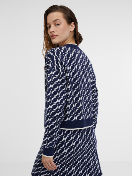 Orsay Cardigan cu model albastru închis pentru femei ORSAY