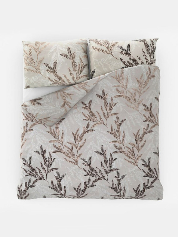 Kvalitex Lenjerie franceză satinată LUXURY COLLECTION 1+2, 220x200, 70x90cm OKSIA