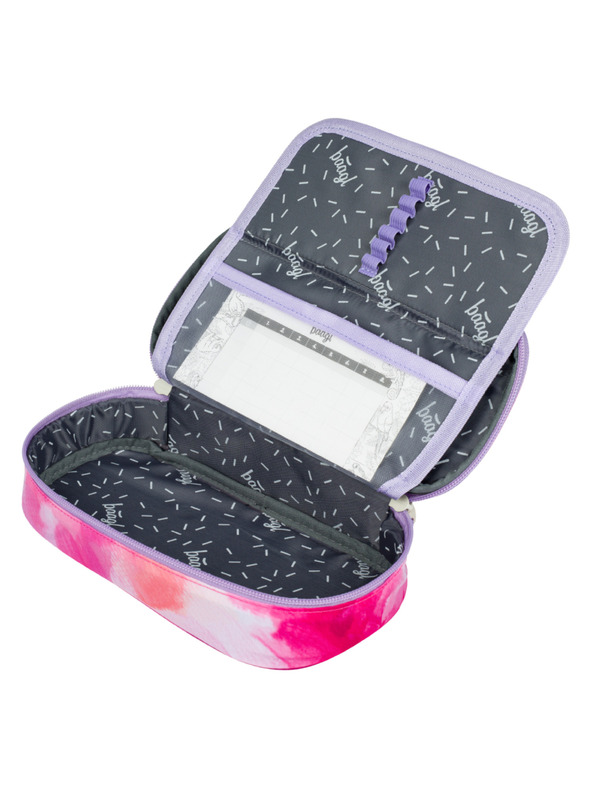 BAAGL  Set școlar roz - rucsac, penar, geantă Baagl Core Painting