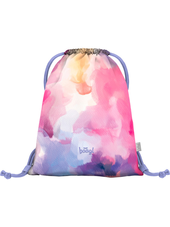 BAAGL  Set școlar roz - rucsac, penar, geantă Baagl Core Painting