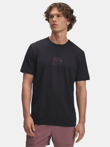Under Armour Tricou bărbați Under Armour Pjt Rck Q3 SS 2-BLK