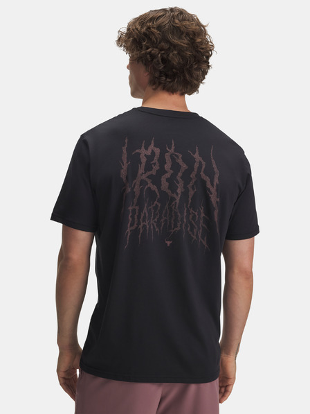 Under Armour Tricou bărbați Under Armour Pjt Rck Q3 SS 2-BLK