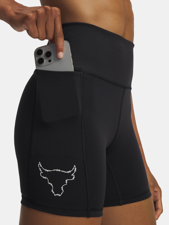 Under Armour Pantaloni scurți damă Under Armour Pjt Rck Middie Short-BLK