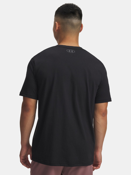 Under Armour Tricou bărbați Under Armour UA Pjt Rck Simple Branded SS-BLK