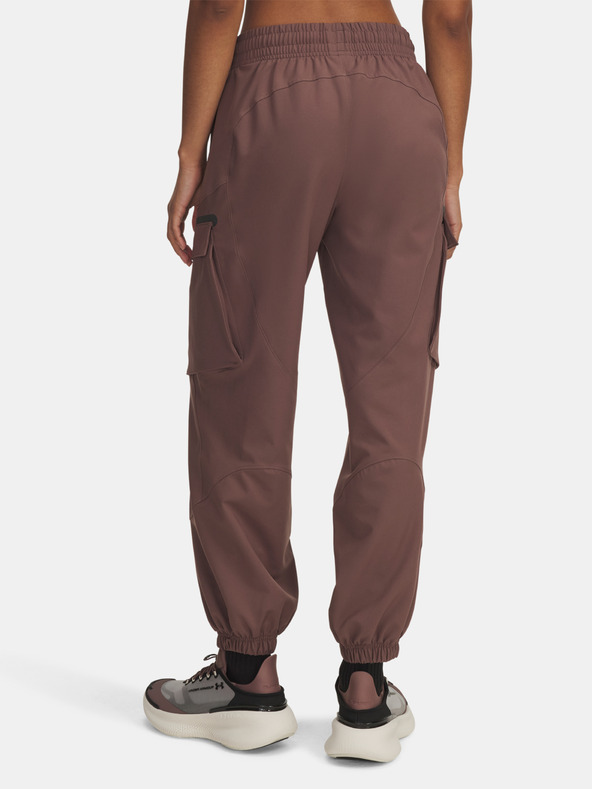 Under Armour Pantaloni sport de damă Under Armour UA Unstoppable Cargo Pants-BRN