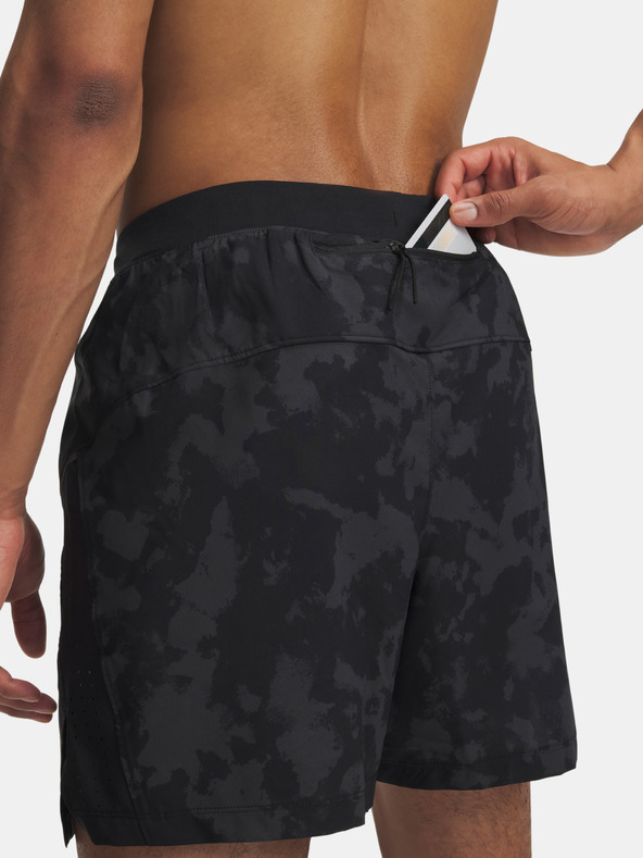 Under Armour Pantaloni scurți pentru bărbați Under Armour Launch Pro 7in Prtd Short-GRY