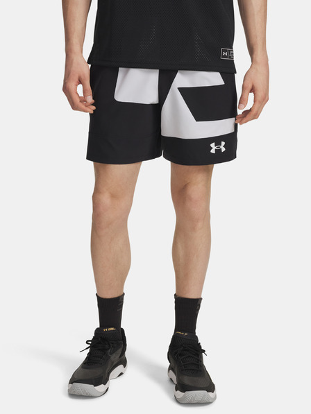 Under Armour Pantaloni scurți pentru bărbați Under Armour UA M Zone 7in Wvn Short Grphc-BLK