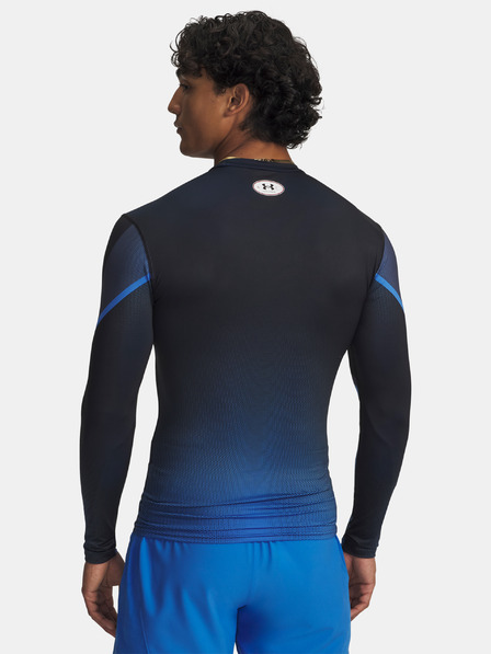 Under Armour Tricou pentru bărbați Under Armour UA Heatgear Sub Crew LS-BLU