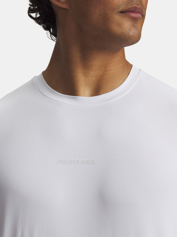 Under Armour Tricou pentru bărbați Under Armour Pjt Rck Iso Chill SS-WHT