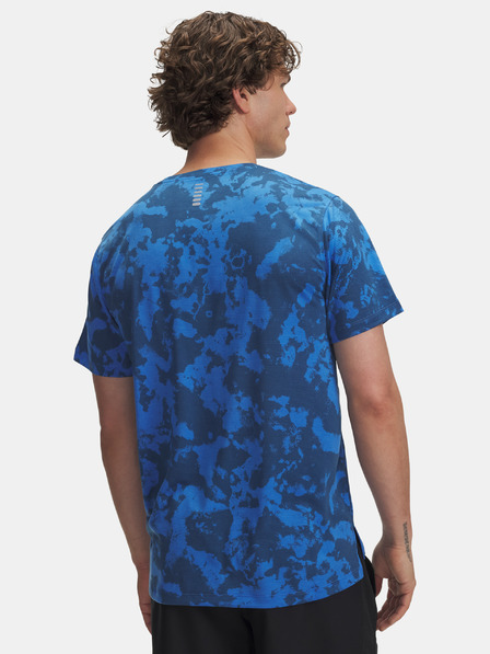 Under Armour Tricou pentru bărbați Under Armour UA Launch Printed SS-BLU