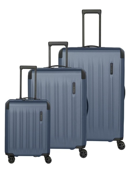 Travelite Set de genți de voiaj Travelite Dynamiic S,M,L Albastru denim