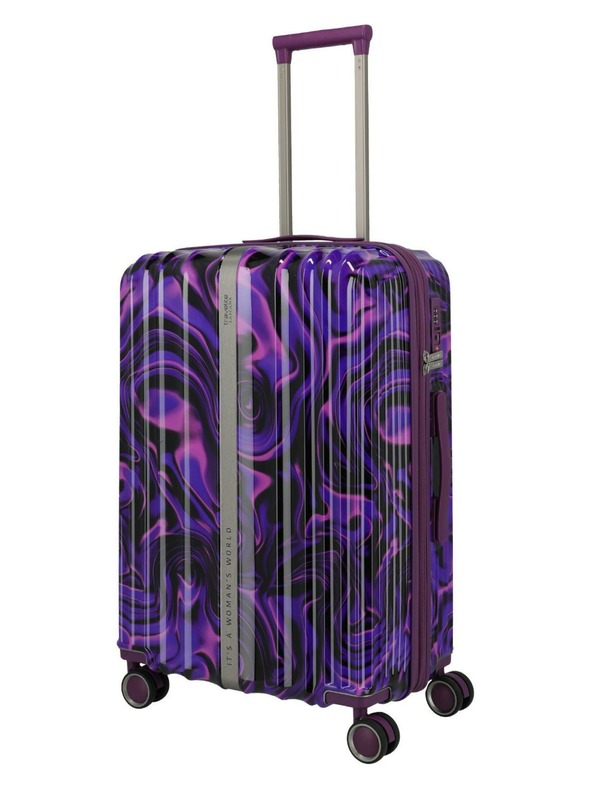 Travelite Valiză Travelite Lascana Edition M Purple Swirl