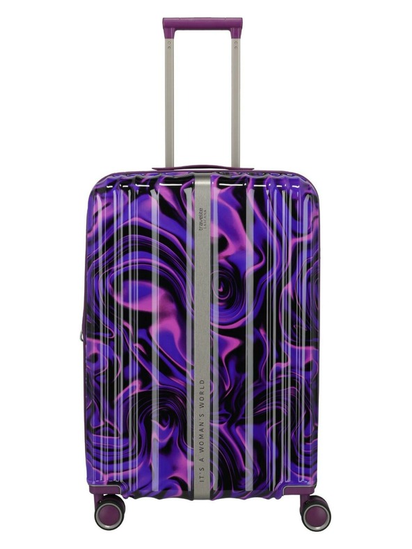 Travelite Valiză Travelite Lascana Edition M Purple Swirl