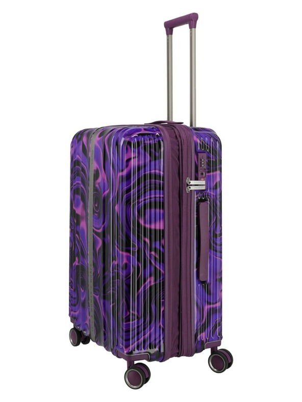 Travelite Valiză Travelite Lascana Edition M Purple Swirl