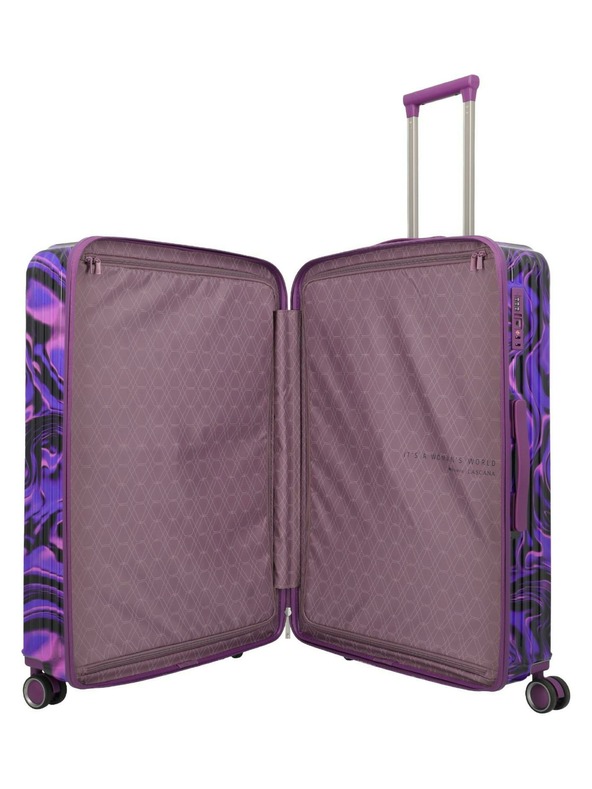 Travelite Valiză Travelite Lascana Edition L Purple Swirl