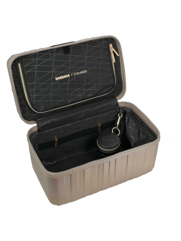 Travelite Trusă cosmetică Travelite BARBARA Novelty Beauty Case Satin Nude