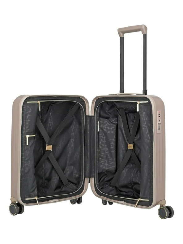 Travelite Valiză de călătorie Travelite BARBARA Novelty S Satin Nude