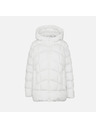 Geox Geox Anylla jachetă din puf albă pentru femei